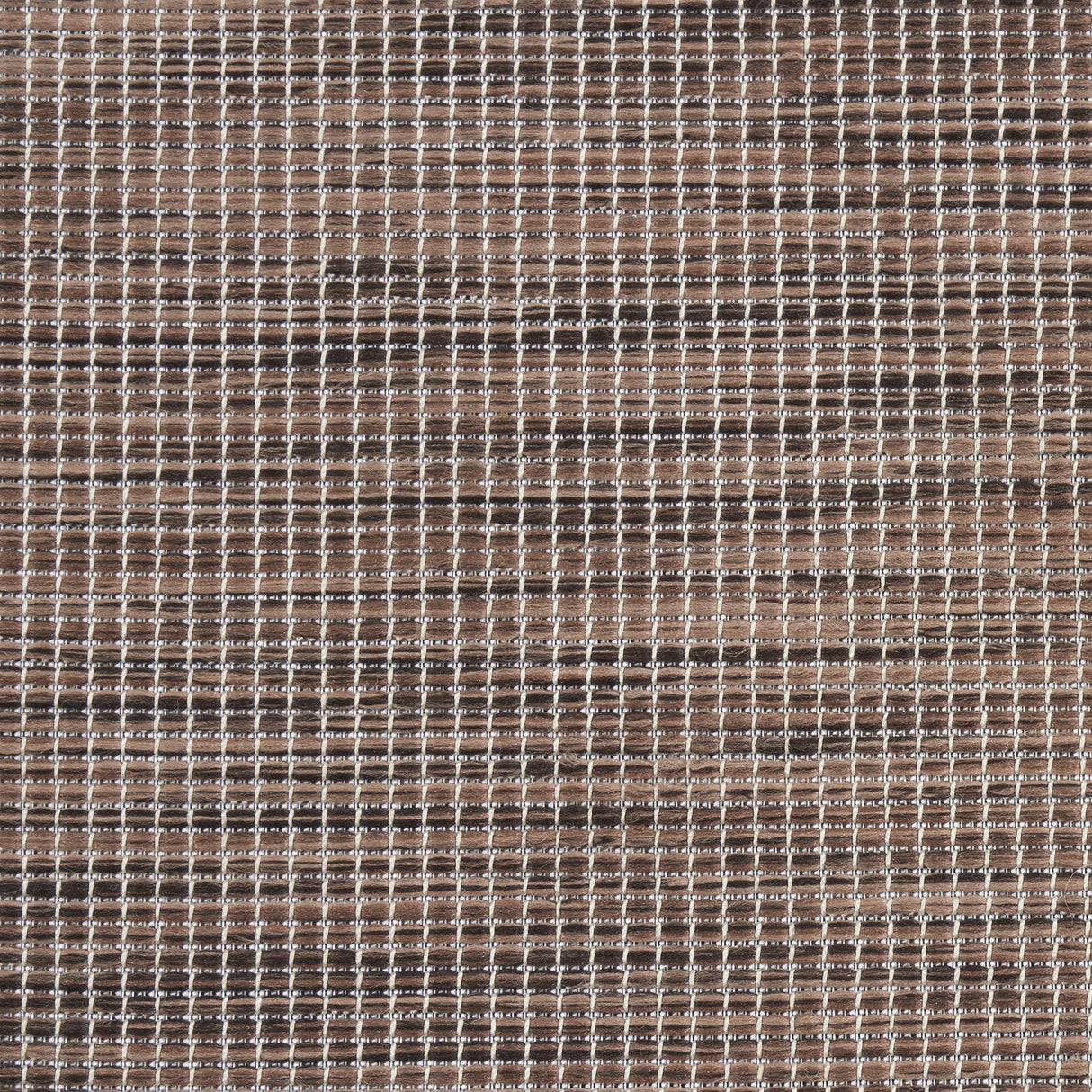 8' Brown Power Loom Runner Rug