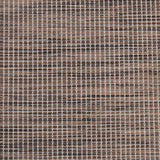 6' Brown Round Power Loom Area Rug