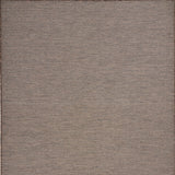 4' X 6' Brown Power Loom Area Rug