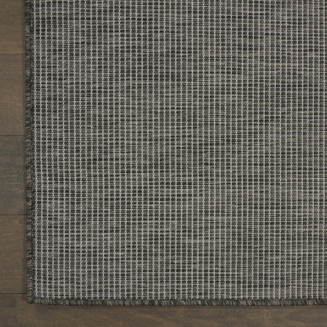 5' X 7' Charcoal Indoor Outdoor Area Rug