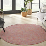 8' Rainbow Indoor Outdoor Area Rug