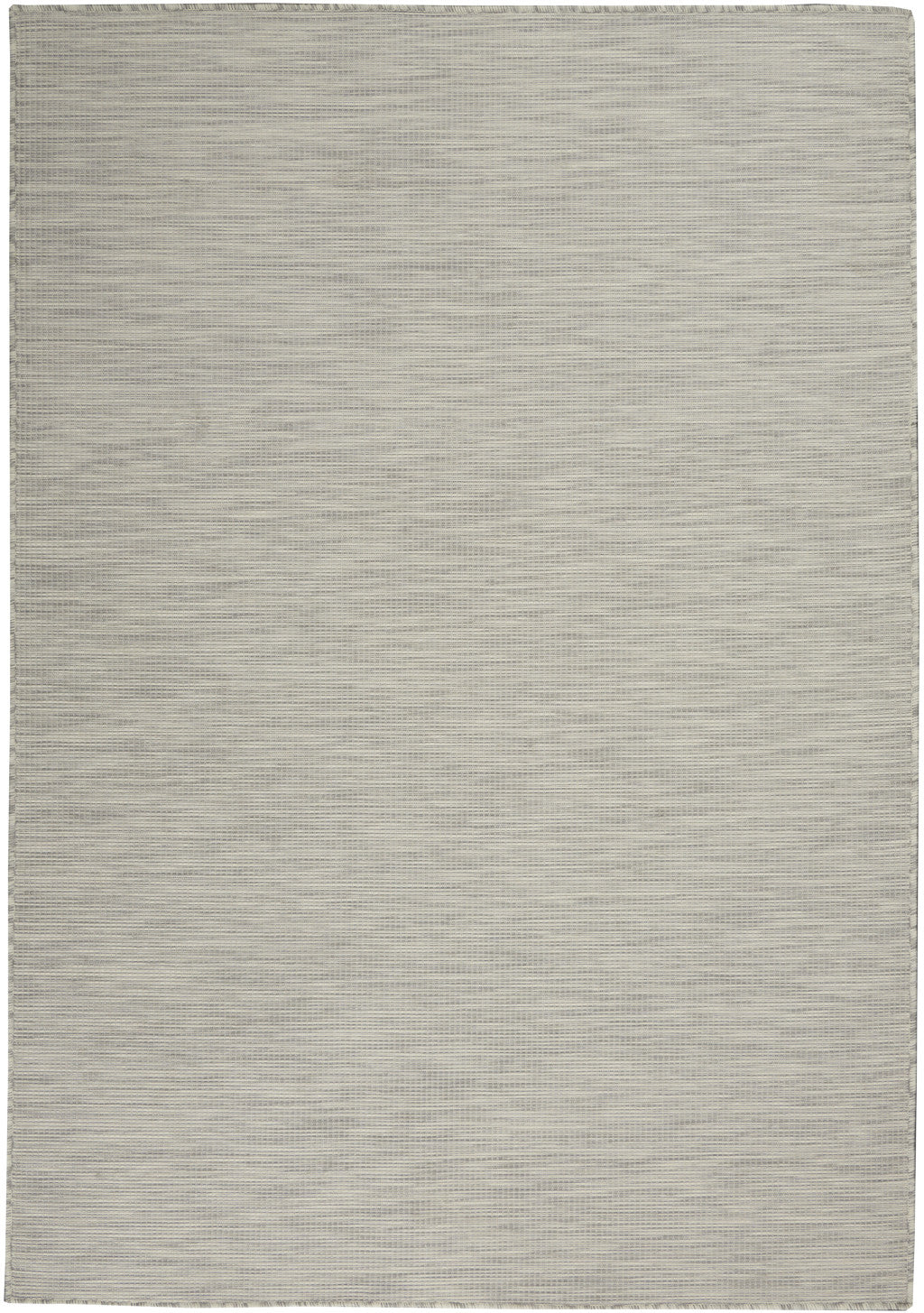 5' X 7' Light Gray Indoor Outdoor Area Rug