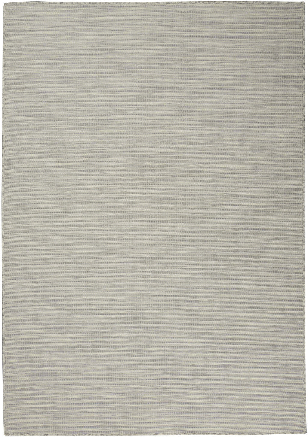 4' X 6' Gray Power Loom Area Rug