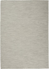 4' X 6' Gray Power Loom Area Rug