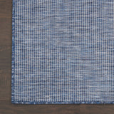 6' X 9' Navy Blue Indoor Outdoor Area Rug