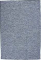 4' X 6' Navy Blue Power Loom Area Rug