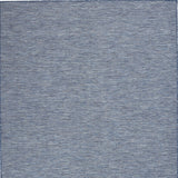 4' X 6' Navy Blue Power Loom Area Rug