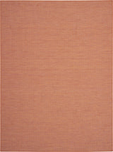 8' X 10' Terracotta Indoor Outdoor Area Rug