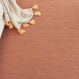 7' X 10' Terracotta Indoor Outdoor Area Rug