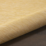 8' Yellow Indoor Outdoor Area Rug