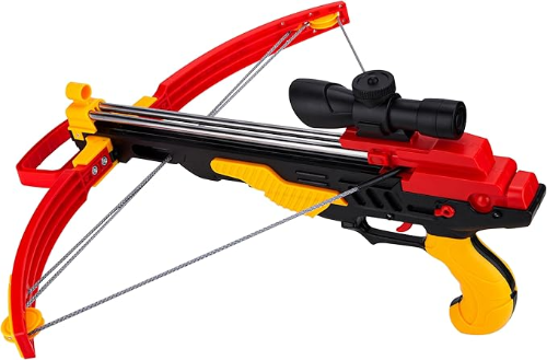 Contixo Crossbow & Arrow Toy Set - Infrared, 3 Suction Arrows, Target by Contixo