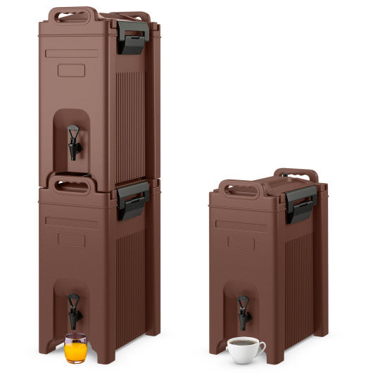 5 Gallon Insulated Beverage Server Dispenser-Coffee