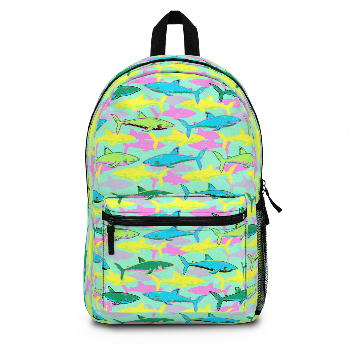 Kids Under Water Shark Multi Color Backpack
