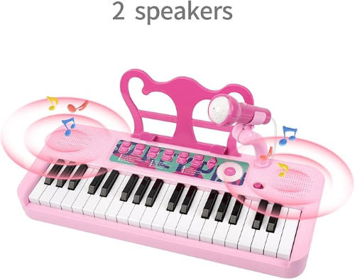 Contixo Kids Keyboard Piano - 37 Keys, 2 Speakers, Microphone Included by Contixo