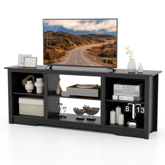 70-Inch TV Stand for up to 75" Flat Screen TVs with Adjustable-Black