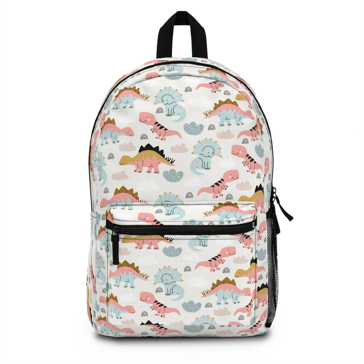 Kids Dinosaur White Backpack