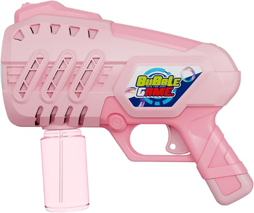 Contixo Bubble Blaster with Refill Solution - Kids Outdoor Fun Toy, Safe & Durable by Contixo