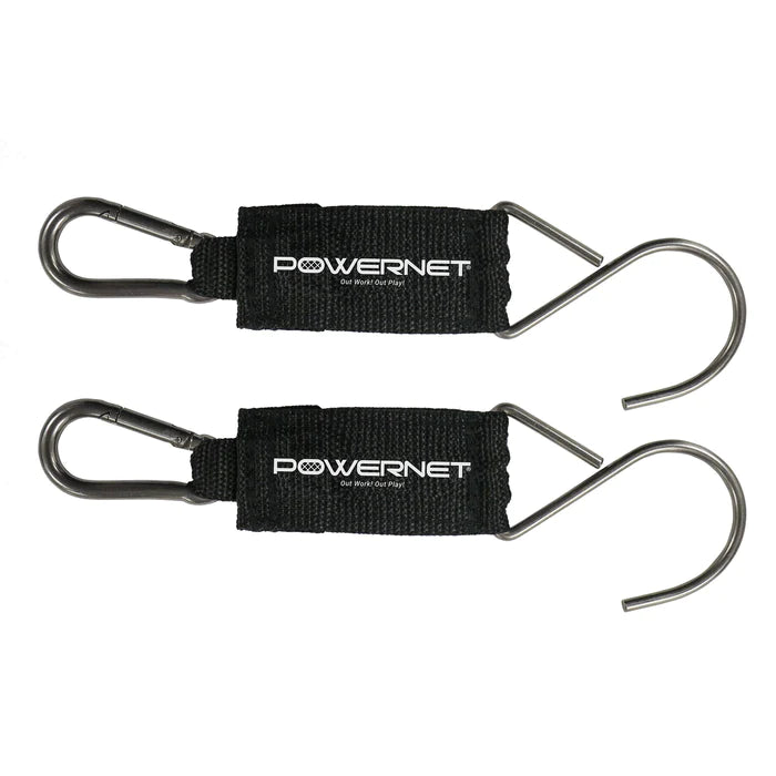 PowerNet Fence Hook 2-Pack for Keeping Gear Organized, Convenient & Safe (1164)