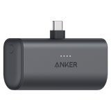 Anker Nano Power Bank with Built-in Foldable USB-C Connector Black by Anker