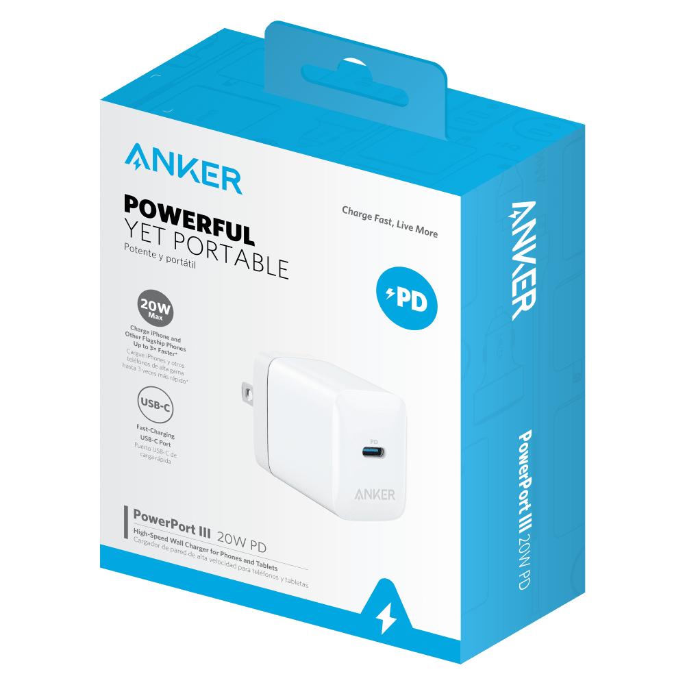 Anker PD Wall Charger 20W White by Anker