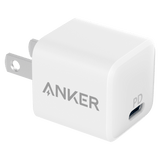 Anker PowerPort 3 Nano USB C Wall Charger 20W by Anker