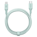 Anker Bio-Braided USB C to Apple Lightning Cable 10ft Green by Anker