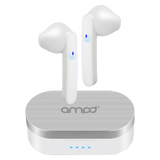 AMPD True Wireless In Ear Headphones with Smart Touch Controls and Charging Pack by AMPD