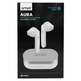 AMPD True Wireless In Ear Headphones with Smart Touch Controls and Charging Pack by AMPD