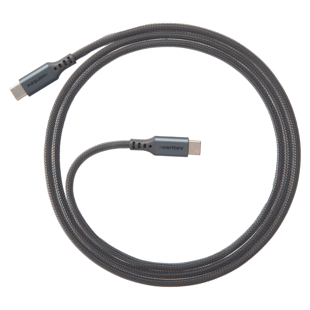 Ventev Chargesync Alloy USB C to USB C Cable 4ft by Ventev