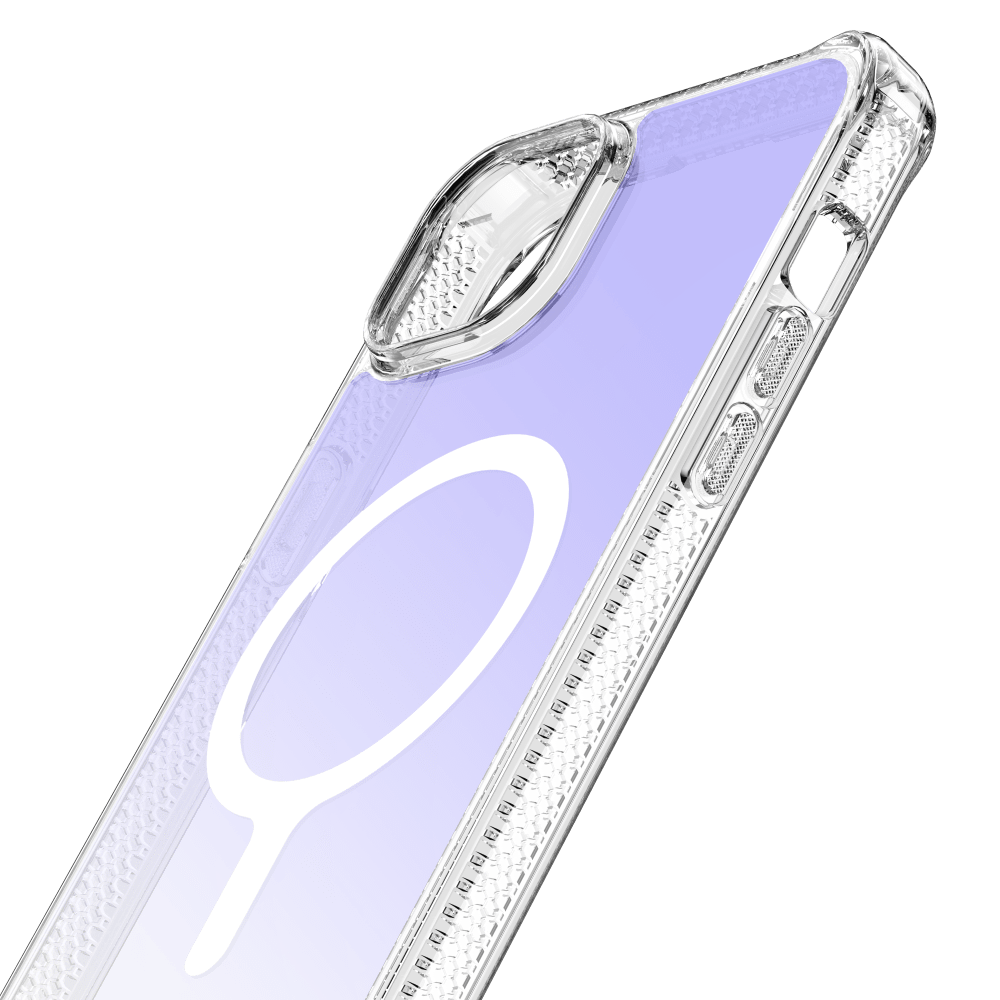 ITSkins Hybrid_R Iridescent MagSafe Case for Apple iPhone 15 / iPhone 14 / iPhone 13 by ITSkins