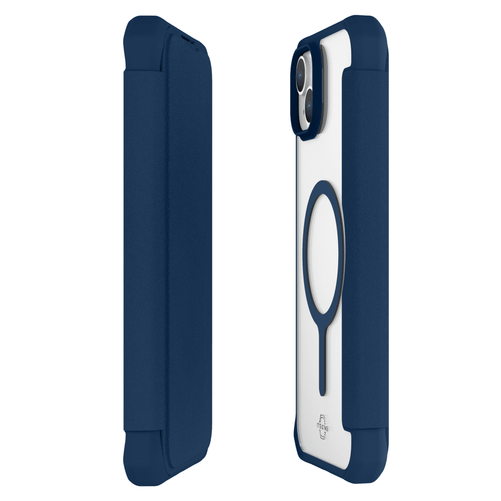 ITSkins Hybrid_R Folio MagSafe Case for Apple iPhone 15 / iPhone 14 / iPhone 13 by ITSkins