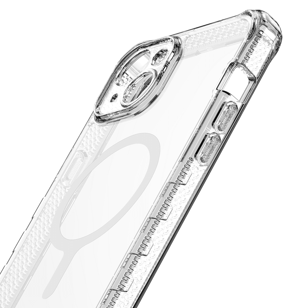 ITSkins Supreme_R Clear MagSafe Case for Apple iPhone 15 / iPhone 14 / iPhone 13 by ITSkins