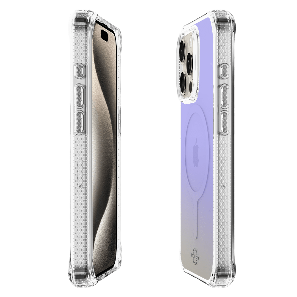 ITSkins Hybrid_R Iridescent MagSafe Case for Apple iPhone 15 Pro by ITSkins