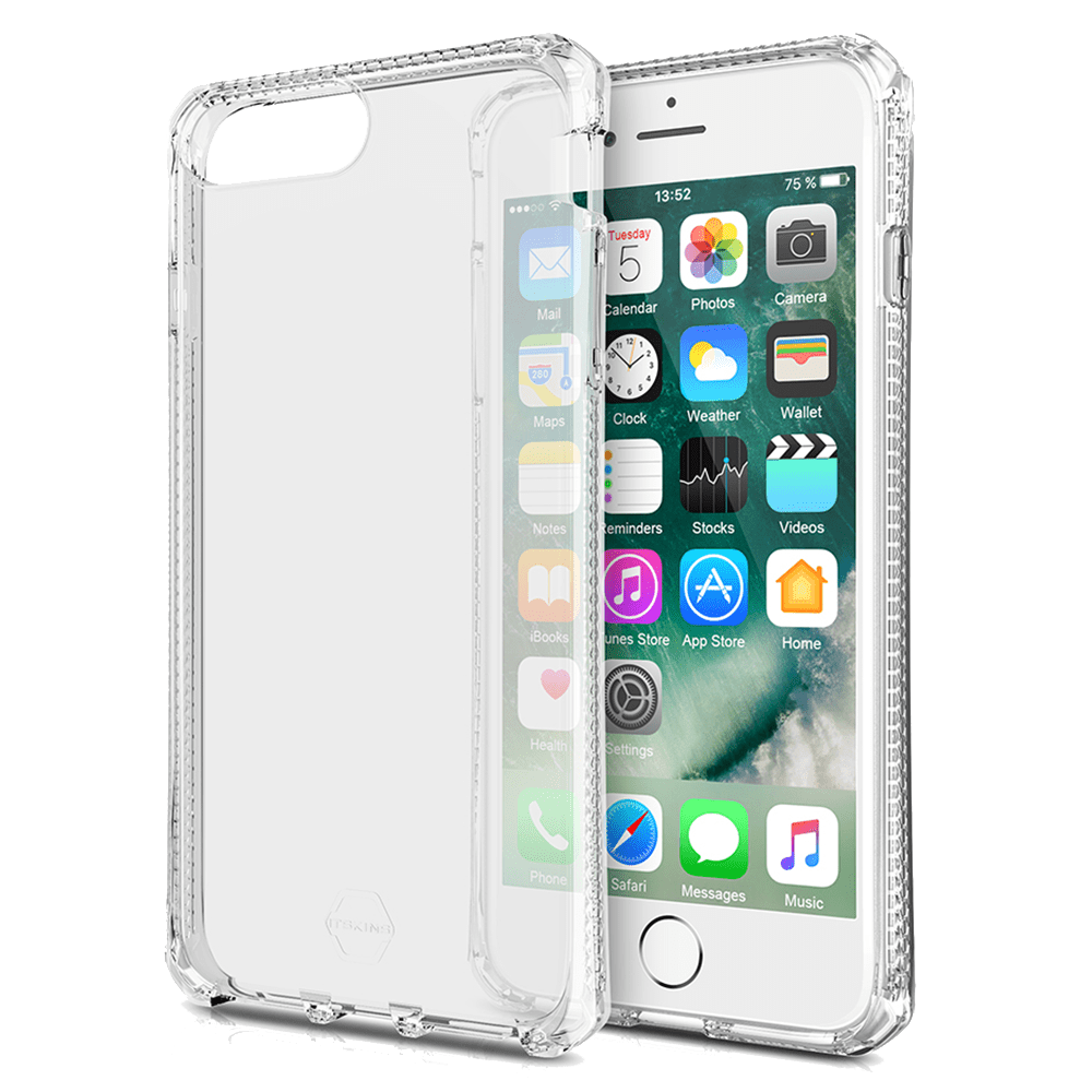 ITSkins Spectrum Clear Case for Apple iPhone 8 Plus / 7 Plus / 6s Plus / 6 Plus by ITSkins