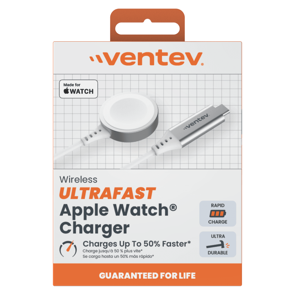 Apple ULTRAFAST Wireless Apple Watch Charger by Ventev