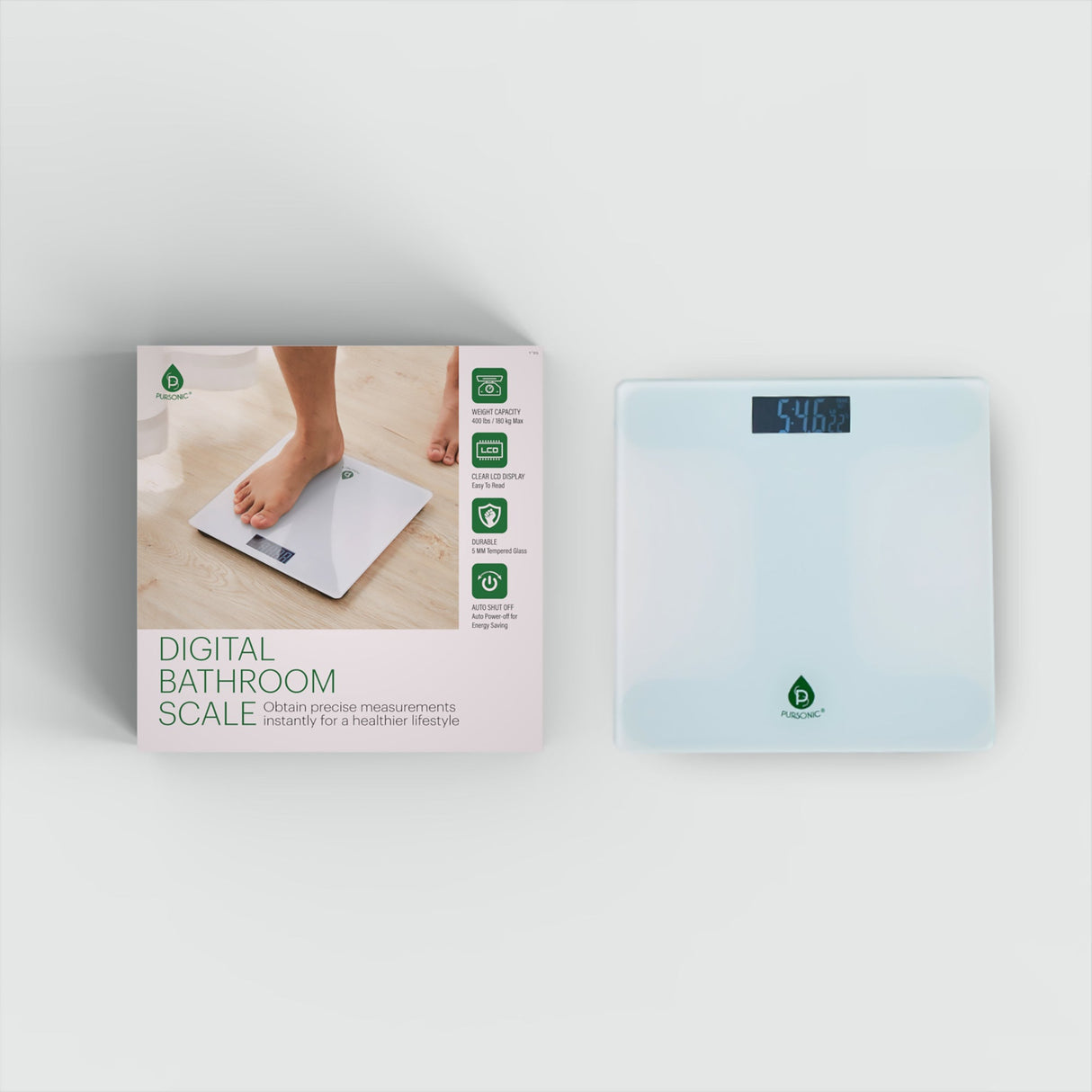 Bathroom Digital Scale by Pursonic