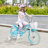 14/16/18 Inch Kids Bike with Dual Brakes and Adjustable Seat-16 inches