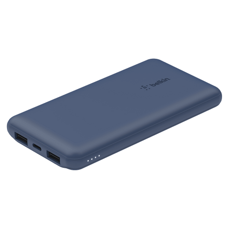 Belkin Boost Up Charge 3 Port Portable Power Bank 10,000 mAh with USB A to USB C Cable by Belkin