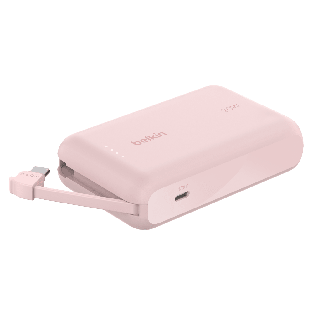 Belkin BoostCharge Power Bank with Integrated Cable 10,000 mAH by Belkin