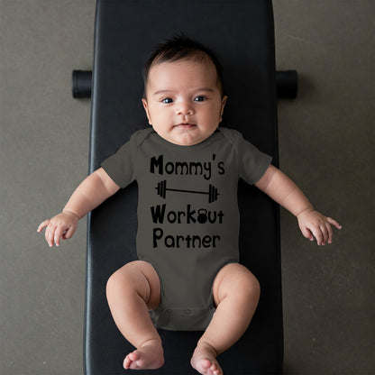 Mommy's Workout Partner Onesies & Bodysuits