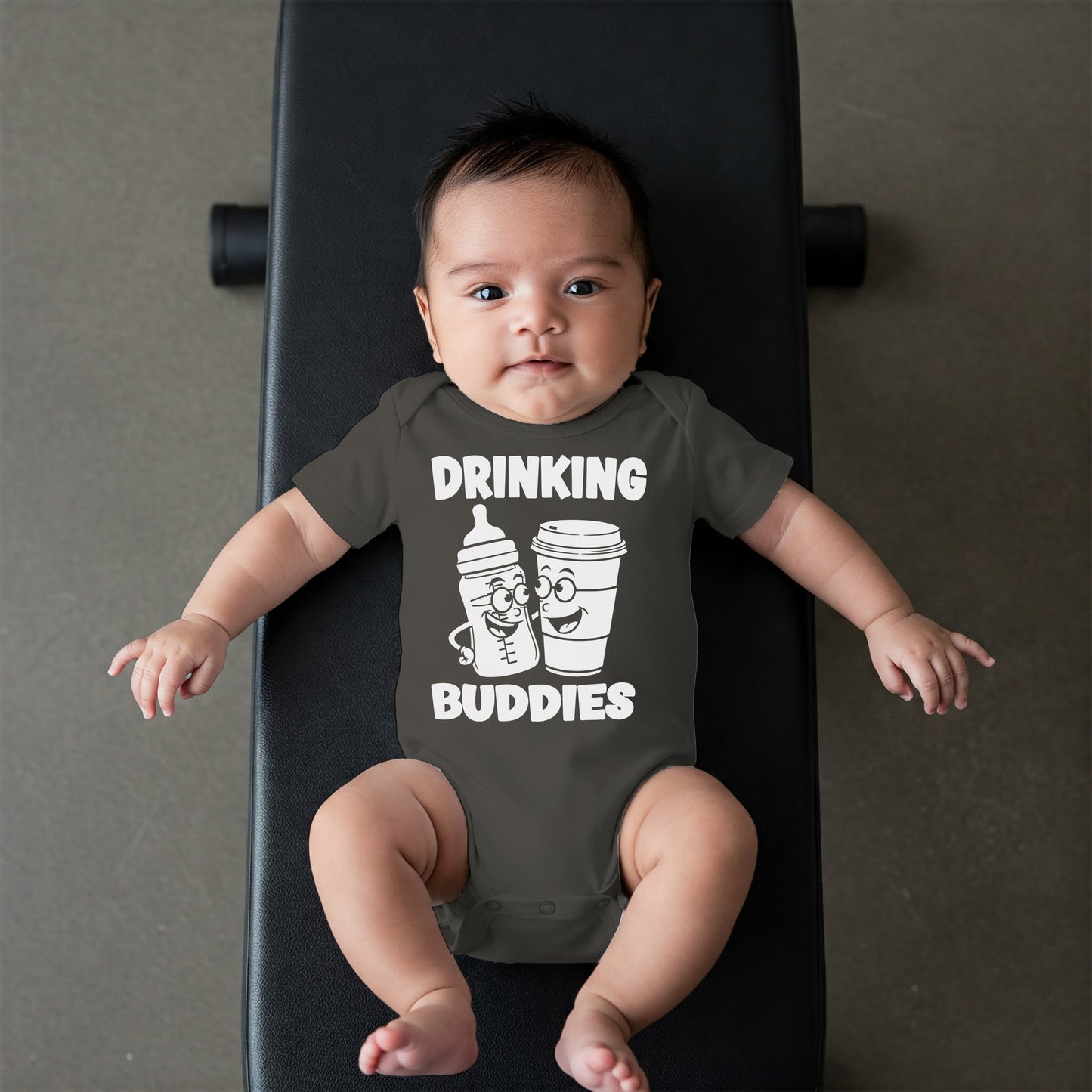 New Drinking Buddies Coffee Onesies & Bodysuits