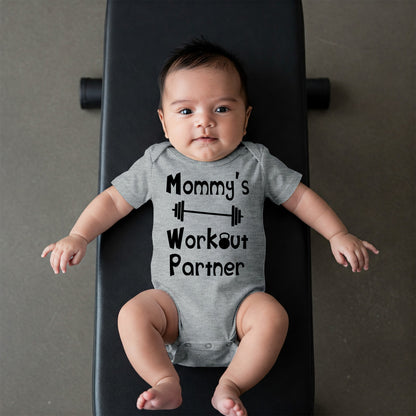 Mommy's Workout Partner Onesies & Bodysuits
