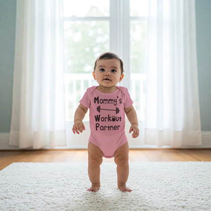 Mommy's Workout Partner Onesies & Bodysuits