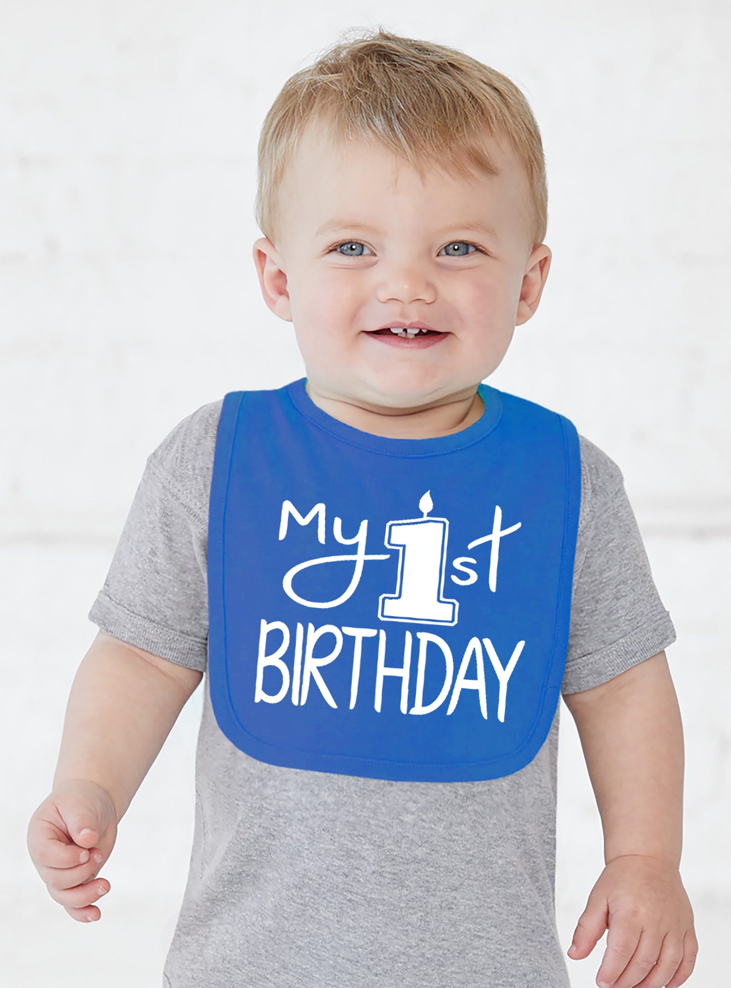 My First Birthday Smash Cake Bib