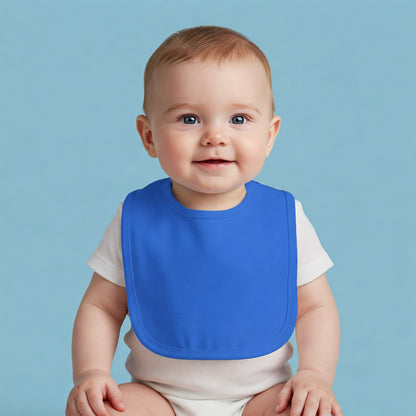Aidens Corner Organic Cotton Baby Bibs | Blue