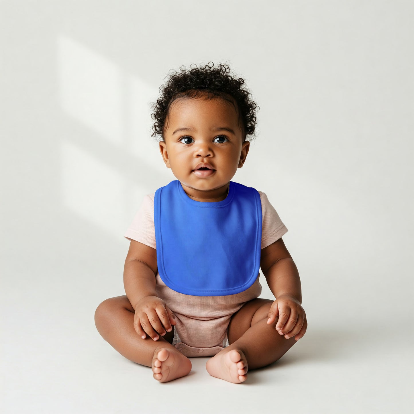 Aidens Corner Organic Cotton Baby Bibs | Blue