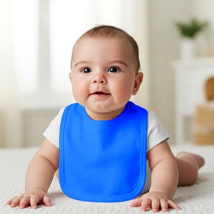 Aidens Corner Organic Cotton Baby Bibs | Blue