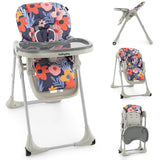 3-In-1 Convertible Baby High Chair for Toddlers-Purple