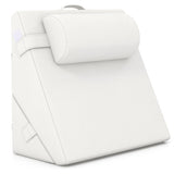 3 Pieces Bed Wedge Pillow Set with Air Memory Foam-Off-white