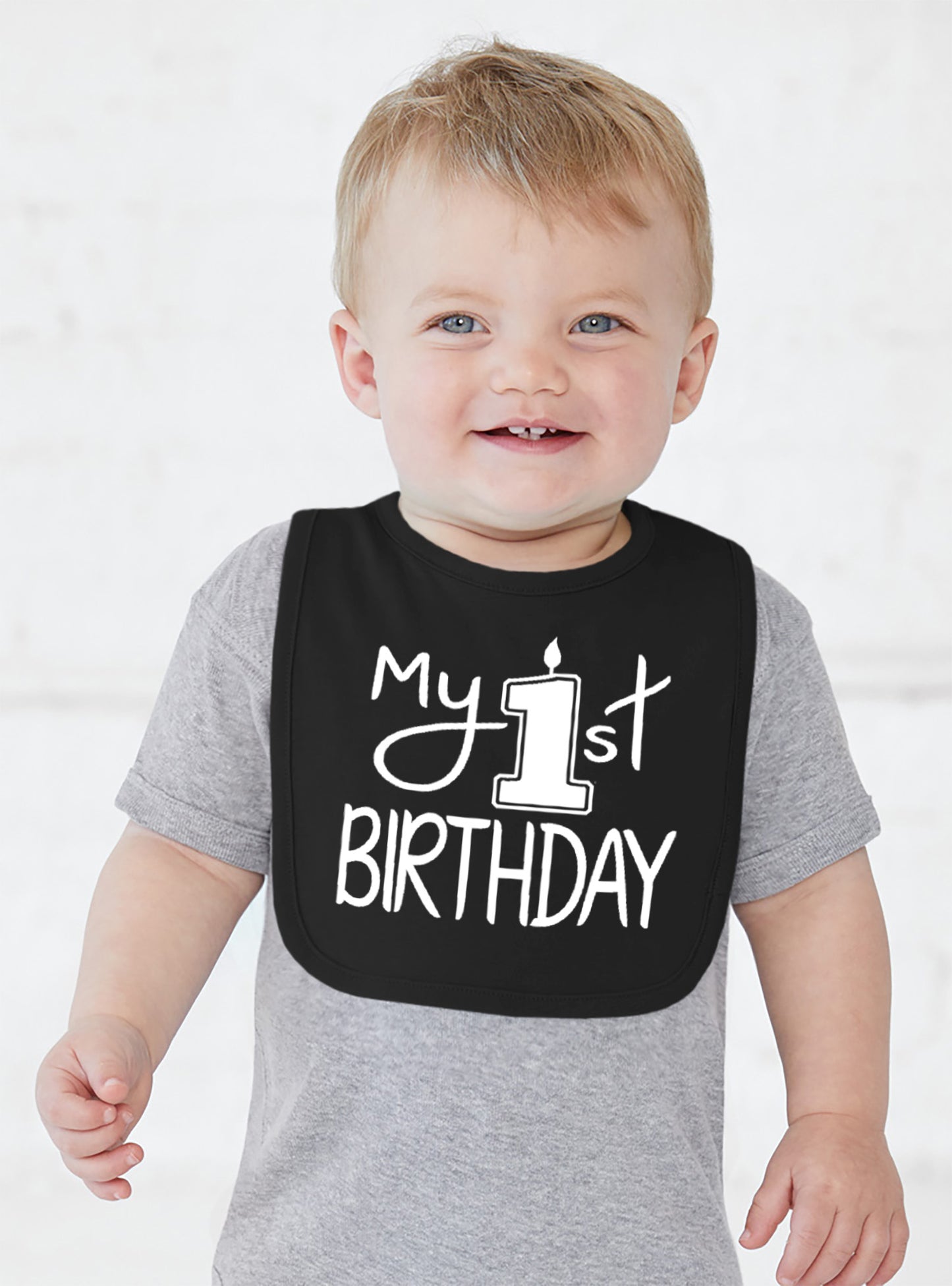 My First Birthday Smash Cake Bib